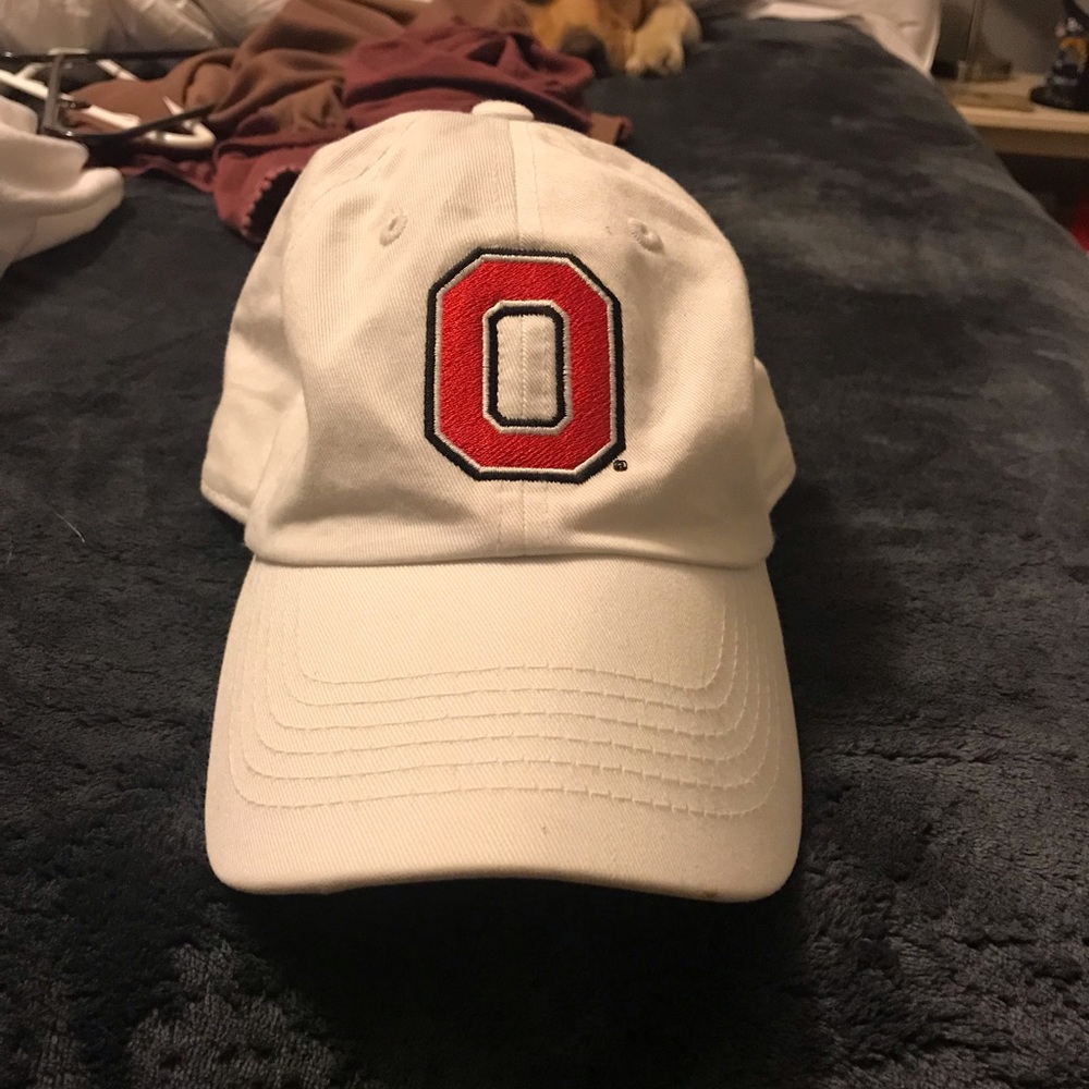 White Ohio state hat